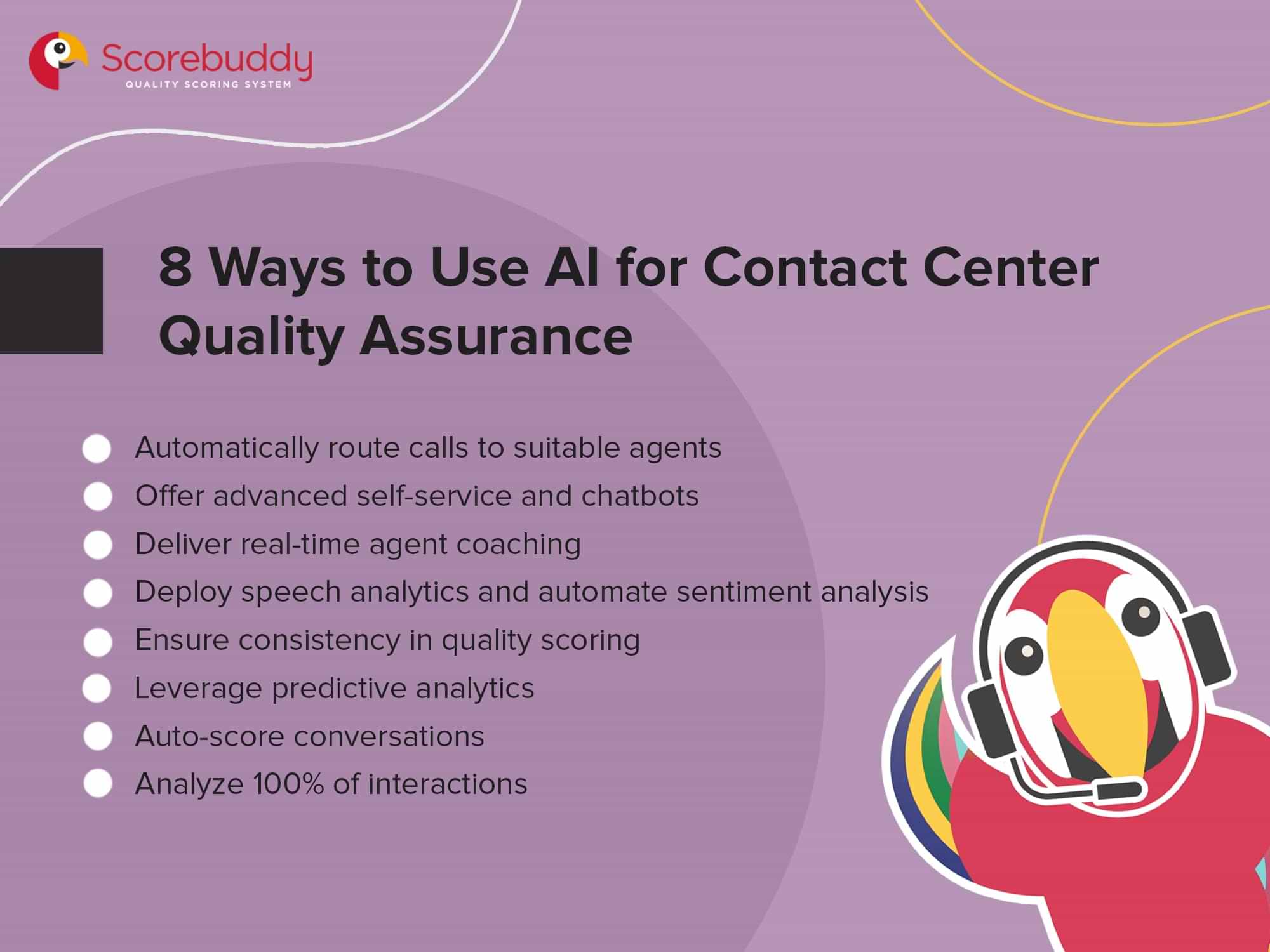8 Ways to Use AI for Contact Center Quality Assurance -1 copy