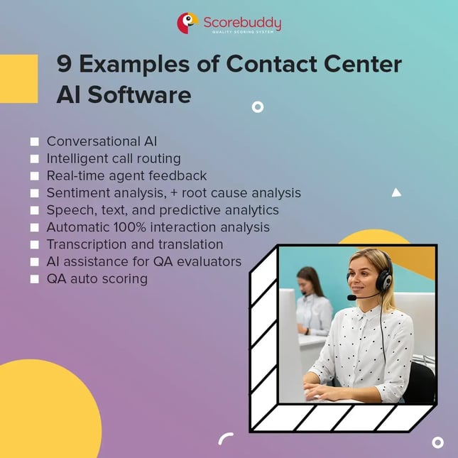 How are we using contact center AI software 9 examples-1