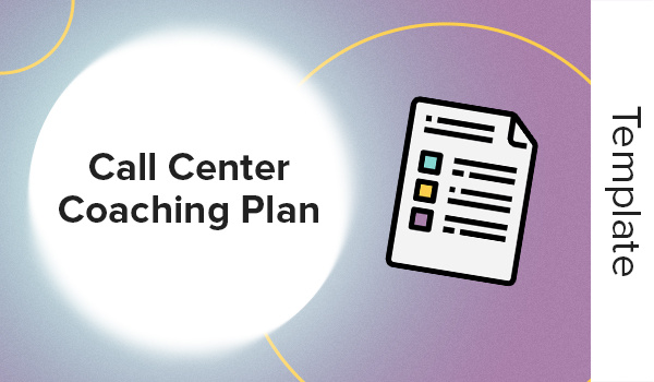 call center coaching plan