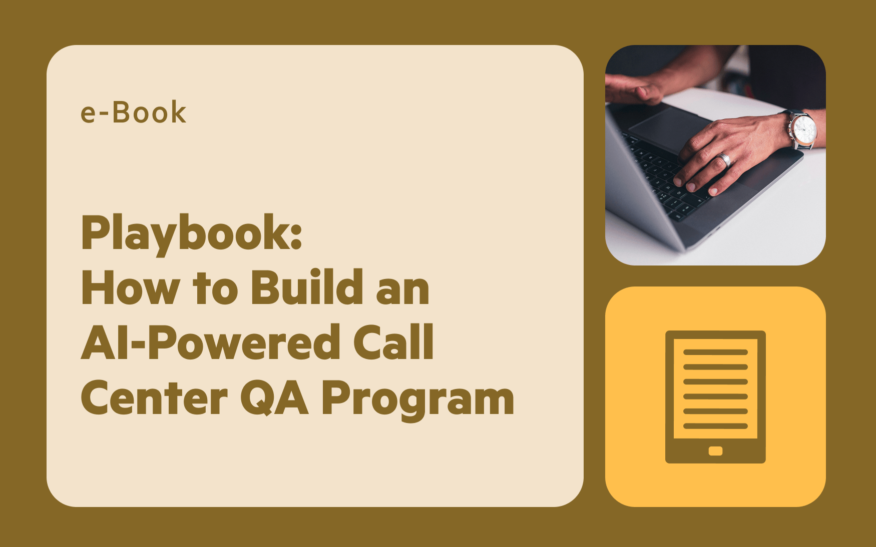 AI-powered contact center - eBook