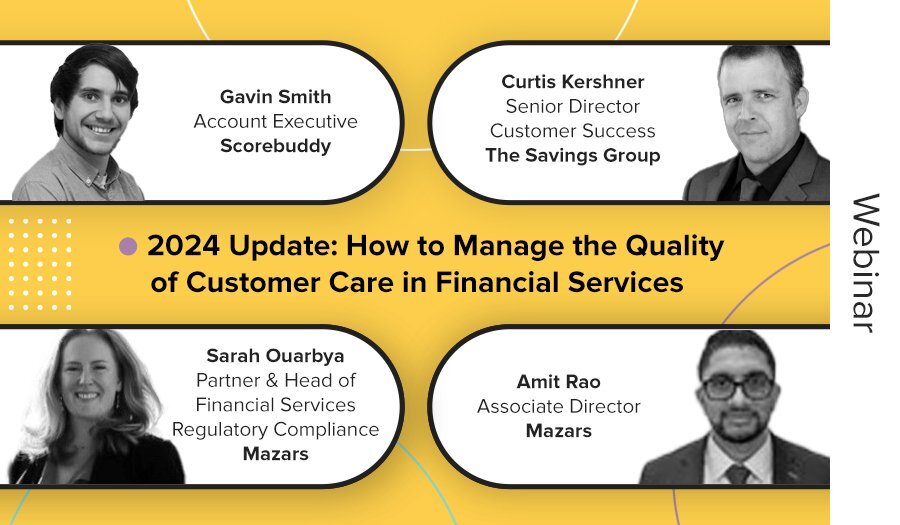 how to manage the quality of customer care in financial services webinar